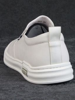 03-58571-JD01 WHITE Полуботинки спортивные мужские (натуральная кожа)