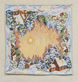 Комплект салфеток Рождественское утро (6 шт)