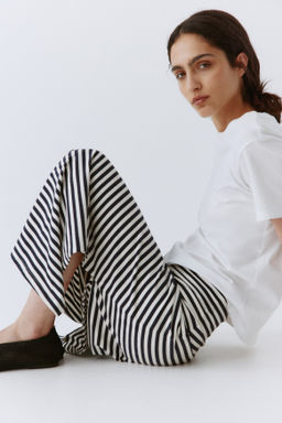 Falda de algod?n con cintura plegable - H&m фото 7