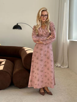 Платье #КТ6858 (1), пудровый - Dommod фото 7