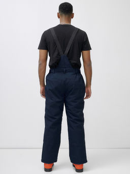 Горнолыжный костюм мужской зимний темно-синего цвета 390TS - Leifensh фото 27