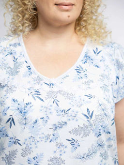 Ночная сорочка женская, цвет голубой