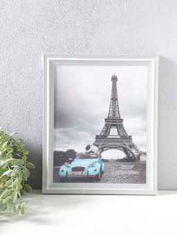 Фоторамка пластик 20х25 см "Остин" бело-серый 23,5х18,5х1,5 см