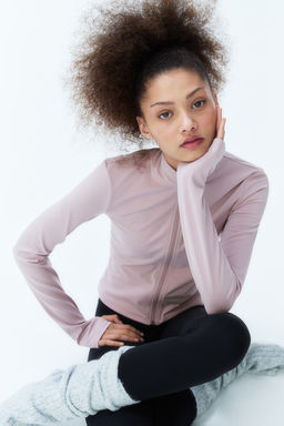 Chaqueta de deporte en SoftMove con cremallera