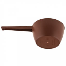 Ковш пластмассовый 1л, д15см, h8см, хозяйственный, усиленный, ударопрочный, полипропилен, черный (Россия) - Домашняя мода фото 12