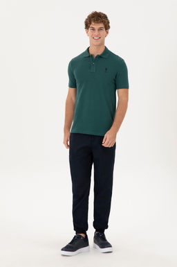 Мужские темно-синие брюки из плотной ткани - U.s. polo assn фото 3