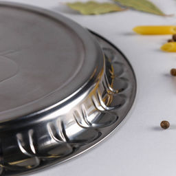 Блюдо 31 см металл с декором Яблоки /h=2.5/ DF-1130 /уп 200/ 0.135 - Галеонтрейд фото 6