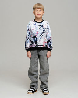 СДизайнерский детский свитшот SAHAR art lab