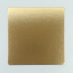 Цена за 5 шт. Подложка для торта, кондитерская, усиленная,30×30 см, золото - белый, 3.2 мм