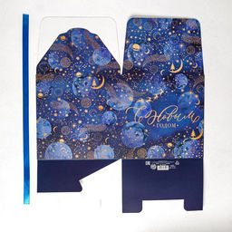 Складная коробка Новогоднее волшебство, 18 18 18 см - Дарите счастье фото 4