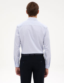 A__k Mavi Non Iron Kolay _t_lenebilir Slim Fit G_mlek - Pierre cardin фото 5