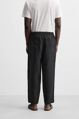 100% LINEN TROUSERS - Zara фото 30