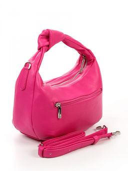 LACCOMA сумка Офелия-фуксия эко кожа хлопок  фото 4