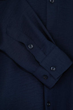 Lacivert Regular Erkek Gomlek TMNSS26GO00008