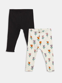 Beli Lastikli K?z Bebek Tayt 2li