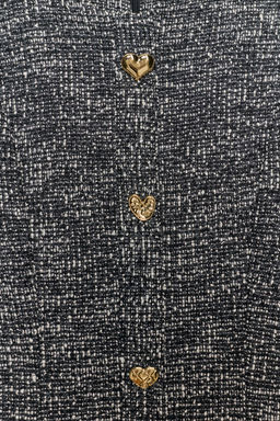 VESTIDO SKATER ESTRUCTURA / Negro / Blanco - Zara фото 9