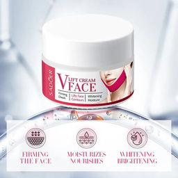 SADOER Омолаживающий крем для лица с лифтинг эффектом V Lift Face Cream, 30гр.  фото 5