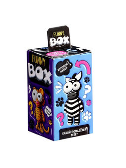 Игрушка - сюрприз Funny Box Зверятки: брелок, наклейки, карточка - Woow toys фото 10