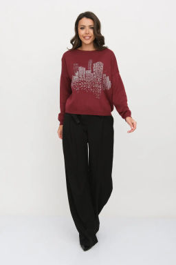 БЕЛАРУСЬ Джемпер Д 3522/бордо