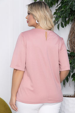 Блуза Кайса (розовая) Б10574 - Lt collection фото 2