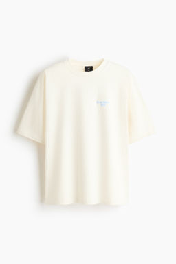 Camiseta estampada de algod?n Oversized Fit - H&m фото 3