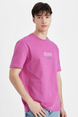 Keith Haring Regular Fit Bisiklet Yaka K?sa Kollu Tisort