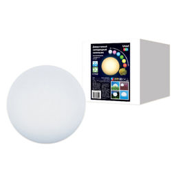 ULG-R001 020/RGB IP65 BALL Светильник декоративный светодиодный Шар. Аккумуляторный (в/к). Диаметр 20см. RGB свет. TM Uniel