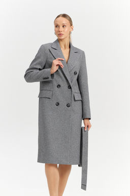 Пальто женское демисезонное 25775 (вино) - Kankan фото 42