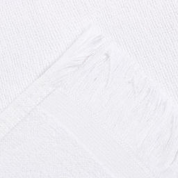 Полотенце махровое LoveLife Fringe 70х130 см, цвет белый, 100% хлопок, 380 гр/м2  фото 4