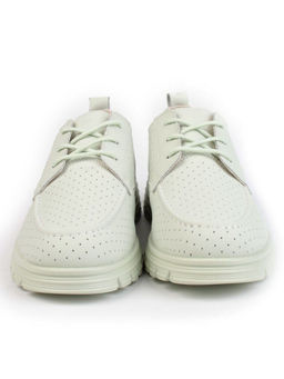 03-PDD161-3 LT. GREEN Полуботинки женские (натуральная кожа)