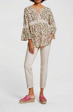 Блузка, пестрая - Linea tesini фото 3