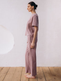 Пижама домашняя Indefini полиэстер с эластаном  фото 2