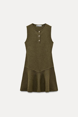 PEPLUM KNIT DRESS - Zara фото 2