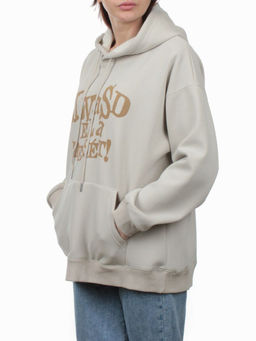 PG-I990I-2303 GRAY Худи женское (90% хлопок, 10% полиэстер) - Fashion фото 5