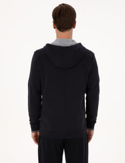 Lacivert Regular Fit Sweatshirt - Cacharel фото 5