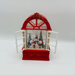 Новогодний декор стекло - Окно со створками 22 см (арт. 23027A/23027B) в ассортименте - Ип лебедев о.ю фото 3