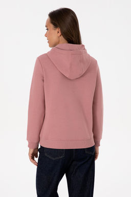 Kad_n G_l Kurusu Kap__onlu Basic Sweatshirt - U.s. polo assn фото 5