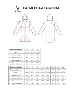 Пальто утепленное JOGEL ESSENTIAL PerFormPROOF Padded Coat, темно-синий  фото 11