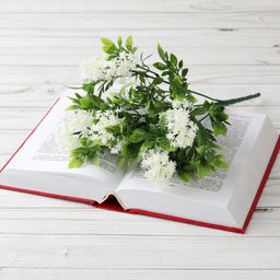 Цветок искусственный Сирень 32 см / D9813-5 /уп 2/600/ - Галеонтрейд фото 11