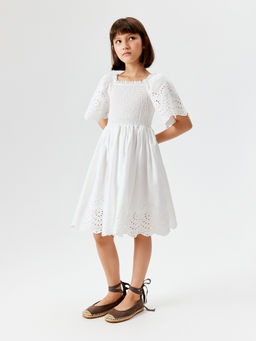 ACOOLA / Платье детское для девочек Melroy молочный