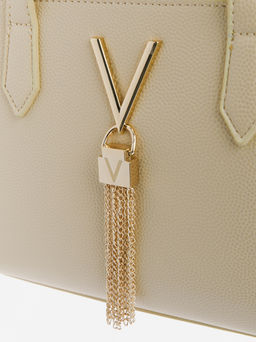 Женская сумка с ручками VALENTINO DIVINA Артикул 4070948, молочно-бежевый фото 3