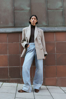 Vaquero recto con vuelta - H&m фото 2