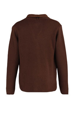 TRENDYOL MAN Antrasit Regular Fit Yunlu Yaka Triko H?rka TMNAW22HI0140 - Trendyolmilla фото 47