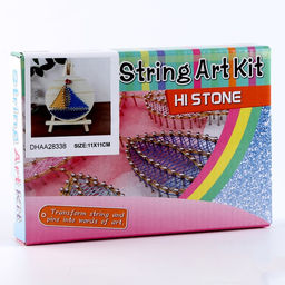 Набор для творчества Стринг арт. Кораблик на подставке - Simaland фото 2