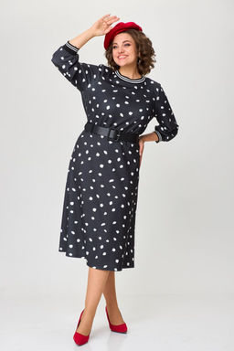 Платье INVITE 4083 черный дизайн