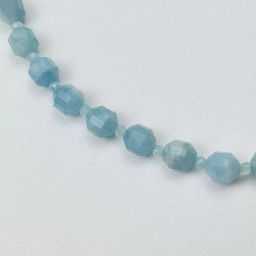 Бусы из Аквамарина (Бразилия) 54 см  +