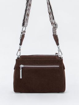 Сумка женская кожаная 1024CF coffee Polina&Eiterou в Новосибирске