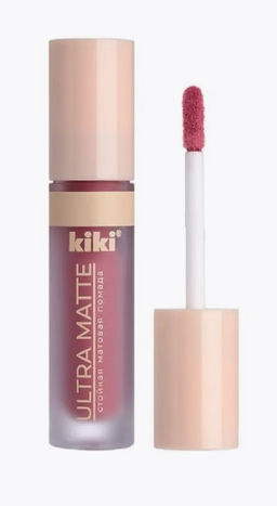 KIKI Помада жидкая матовая д/губ ULTRA MATTE 304 дымчатый розовый