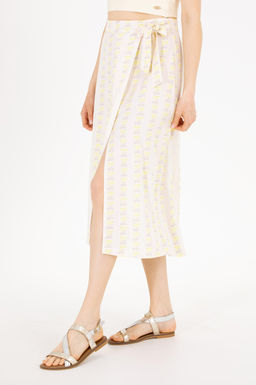 U. S. Polo Assn Женская тканая юбка цвета экрю - U.s. polo assn фото 8