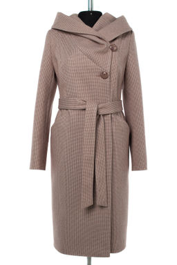 01-10733 Пальто женское демисезонное (пояс)